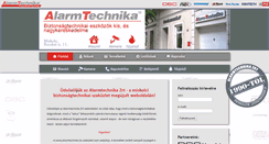 Desktop Screenshot of alarmtechnika.hu